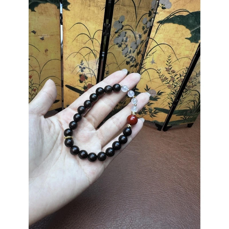 QS-5004 小叶紫檀手串(无礼盒)