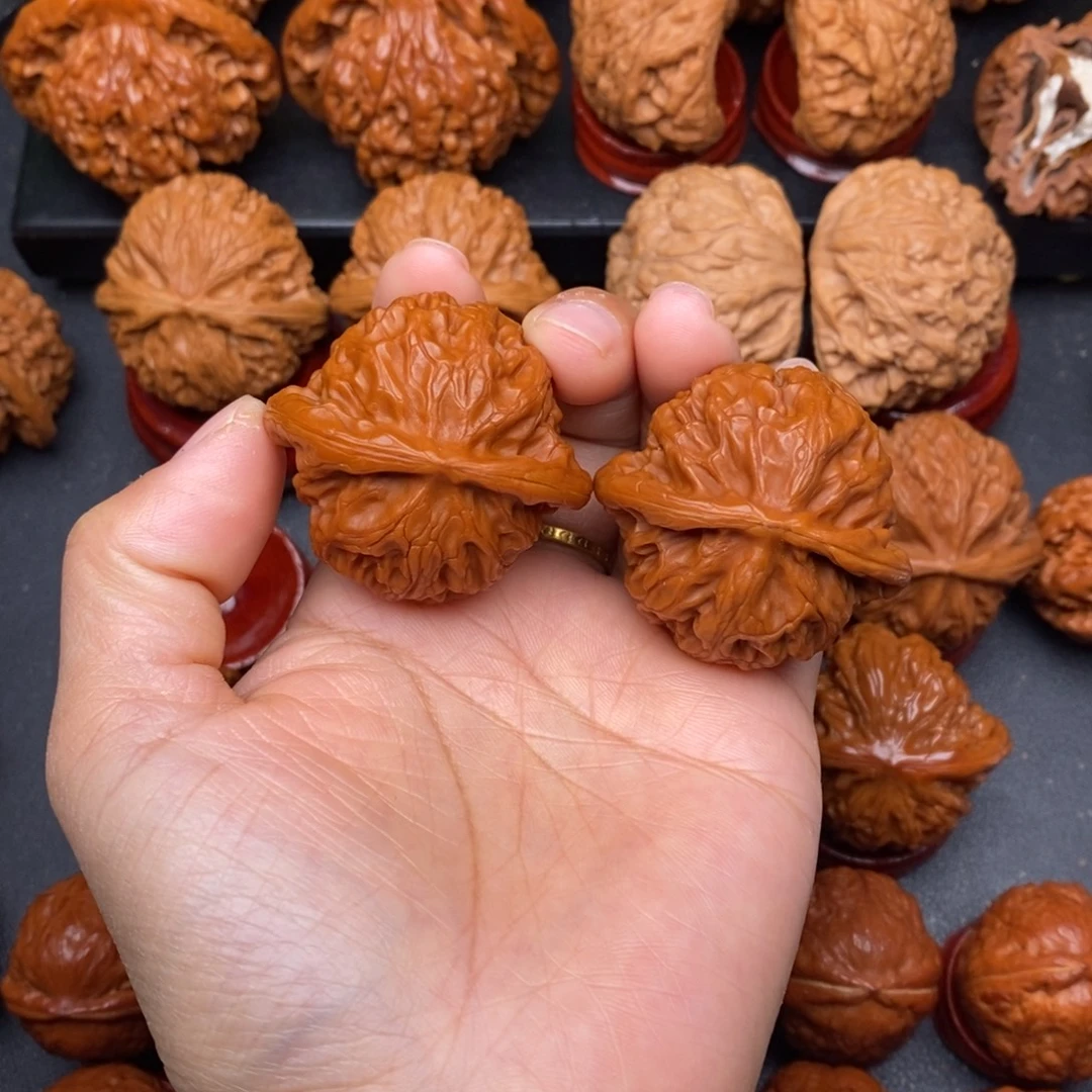 文玩核桃把件42宫灯