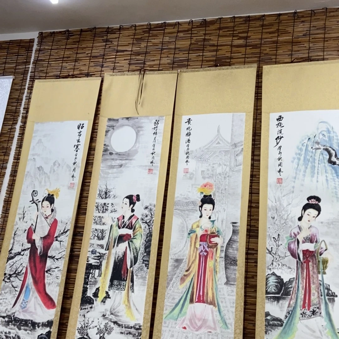 国画老师手笔手绘作品图N