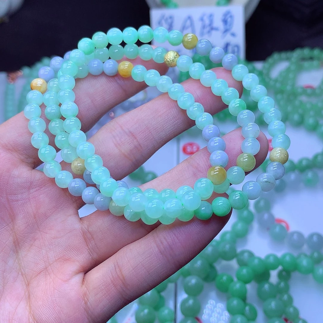 翡翠毛衣链未镶嵌卡5.8