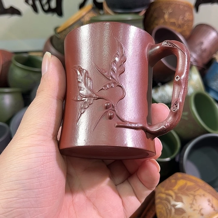 茶杯紫砂全手工紫砂主人杯