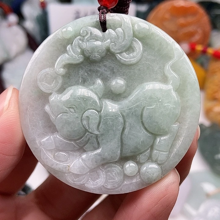 未镶嵌挂件翡翠翡翠