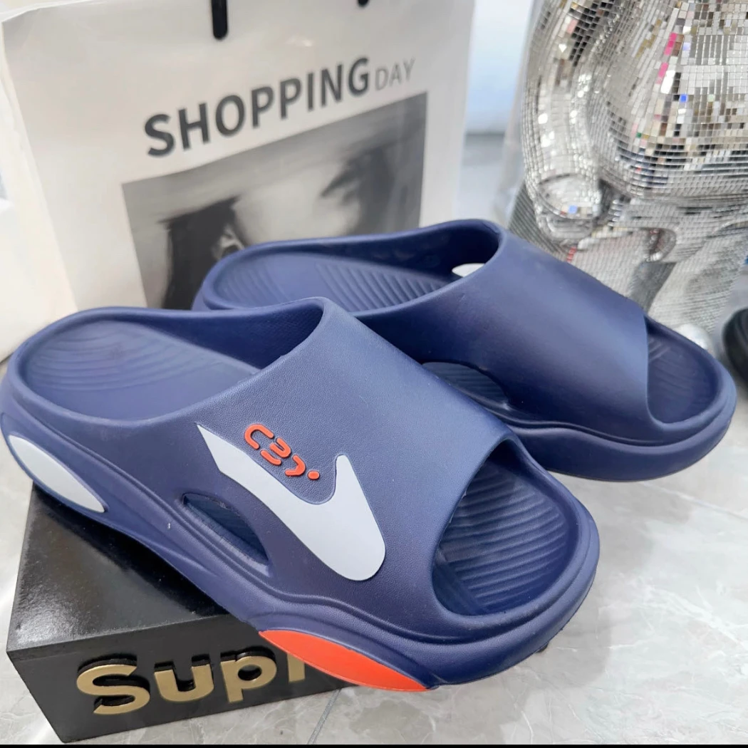 男士新款可外穿时尚拖鞋