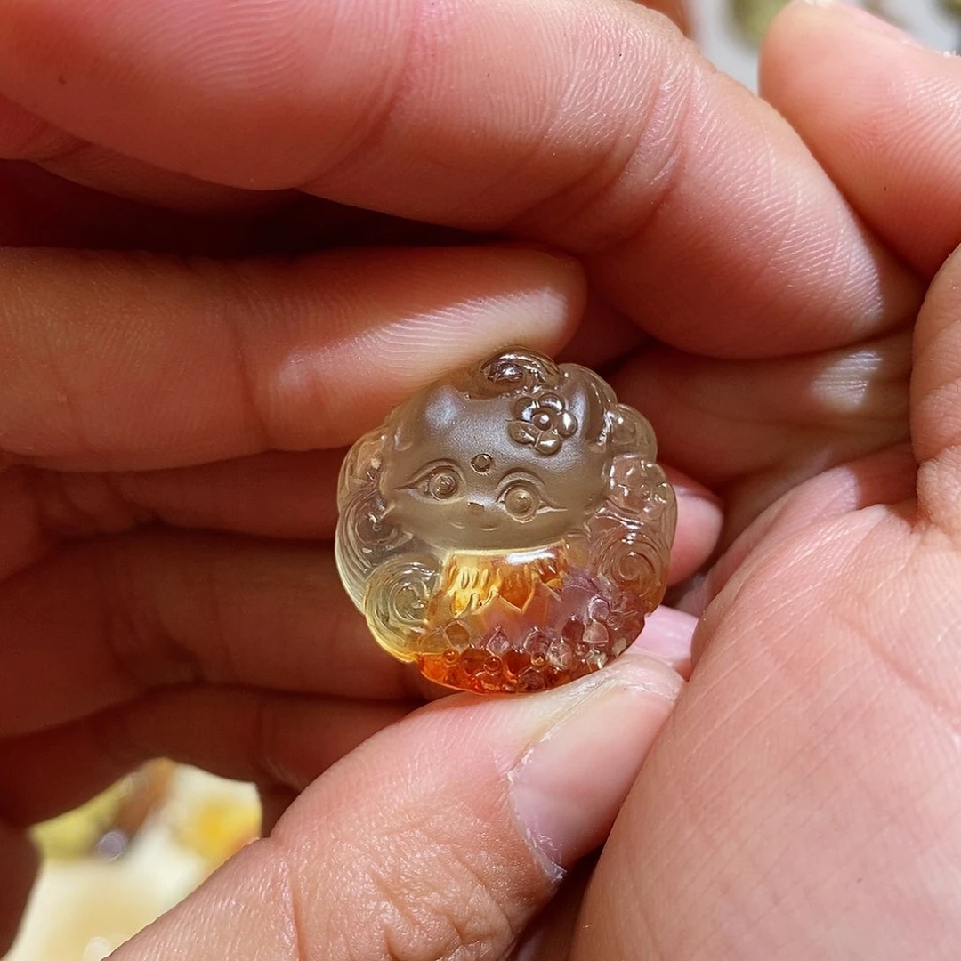 水晶颈饰未镶嵌小****好定制款不退不换