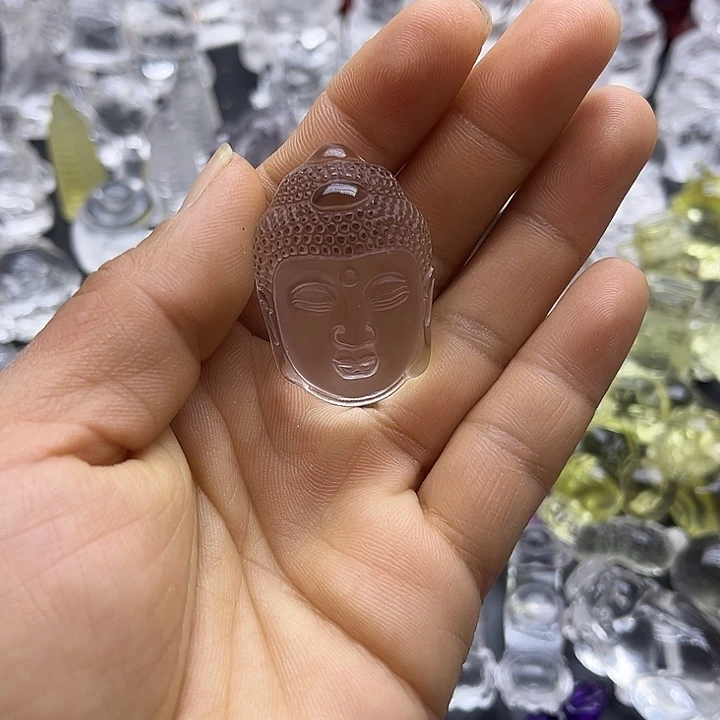 水晶摆件未镶嵌㵘*吊坠