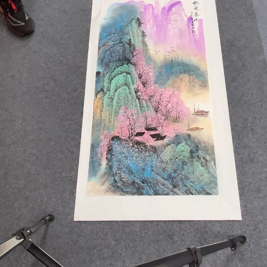国画精品手绘国画作品