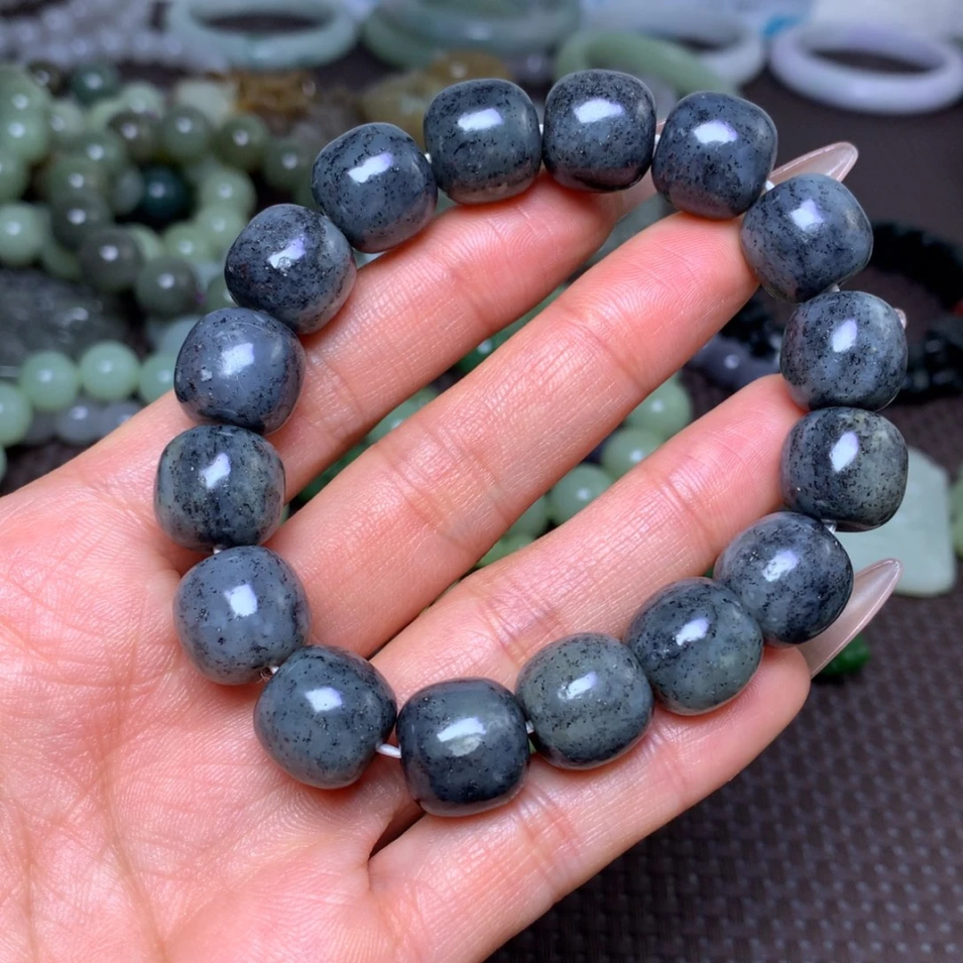 未镶嵌手串和田玉卡14