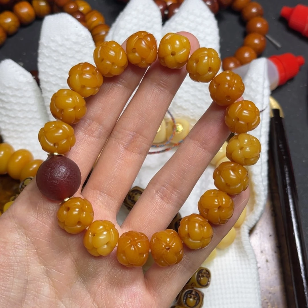 骆驼牙手串/手链时**复镂空