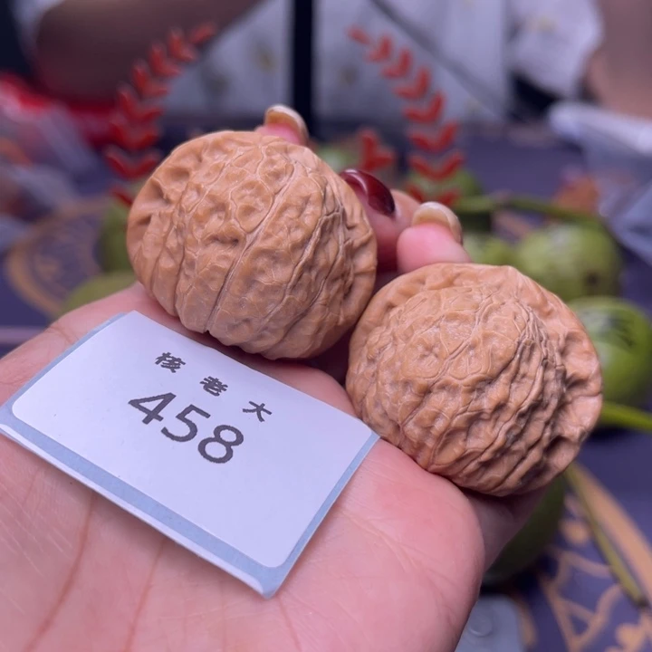 文玩核桃把件南瓜38.458