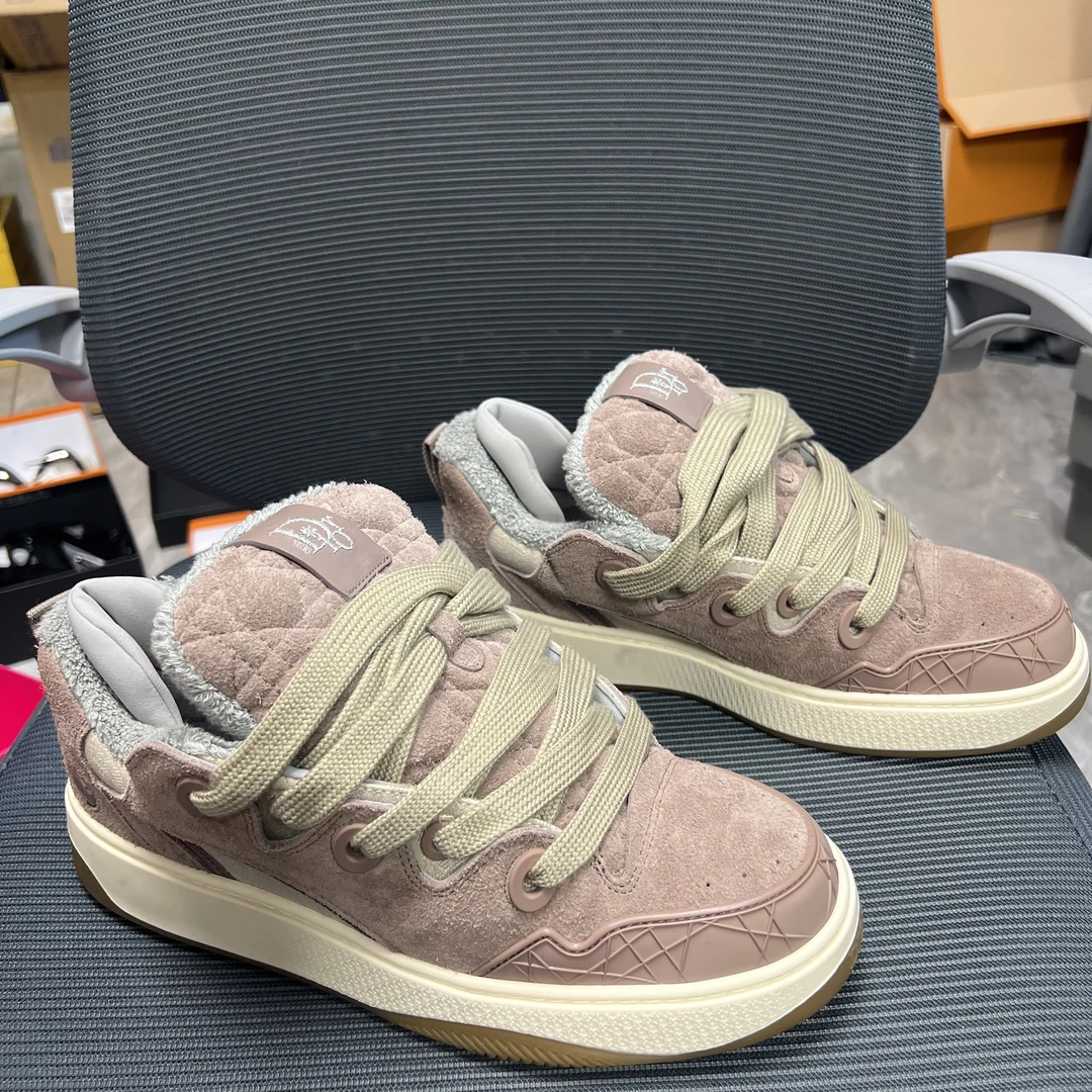 全新未使用 DIOR/迪奥 42码！大全套！迪奥B9s 绒面oblique印花板鞋