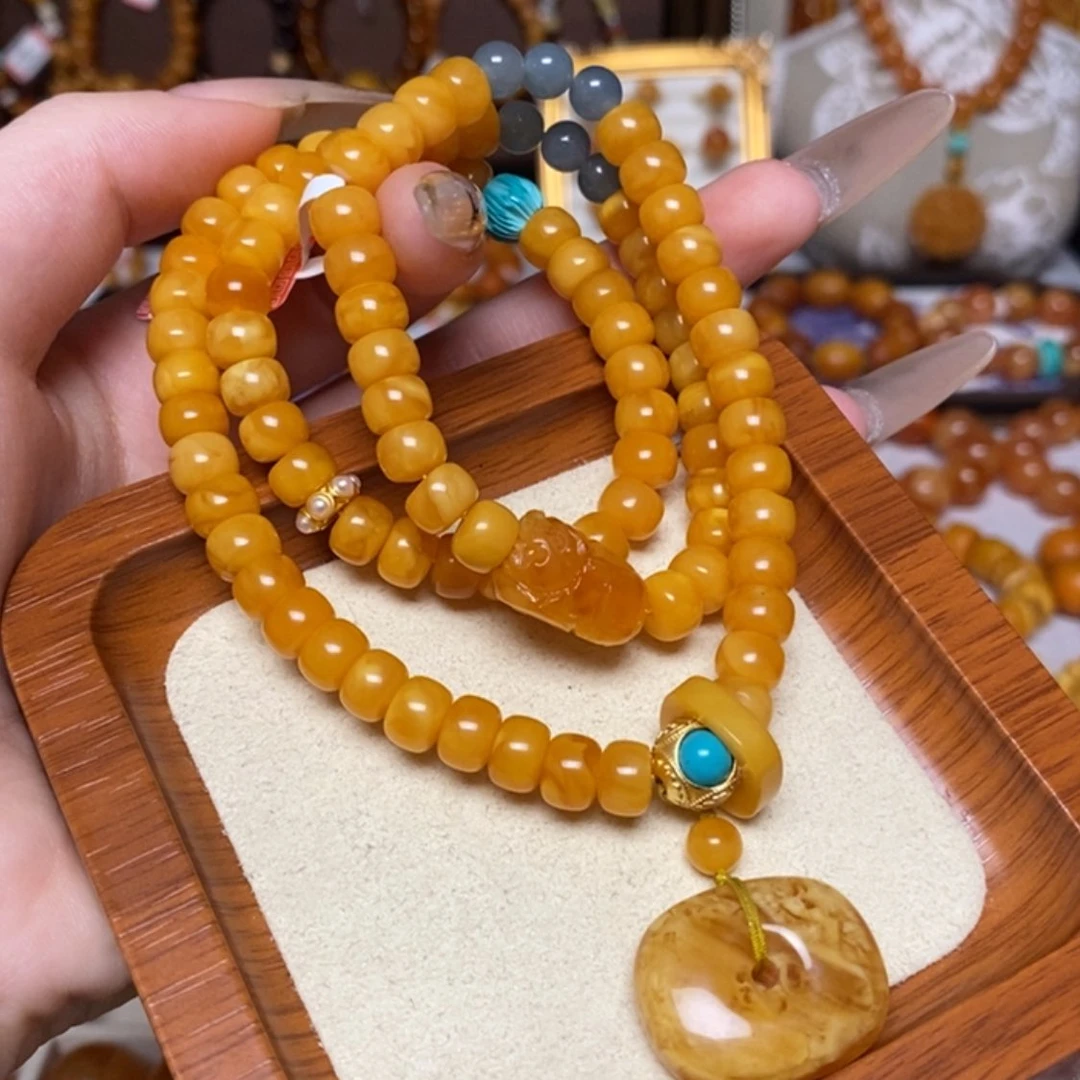 【闪购商品】手链蜜蜡未镶嵌手串