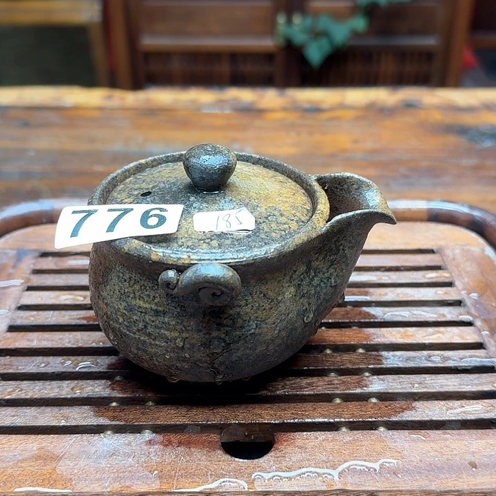 纯手工制作粗陶茶具