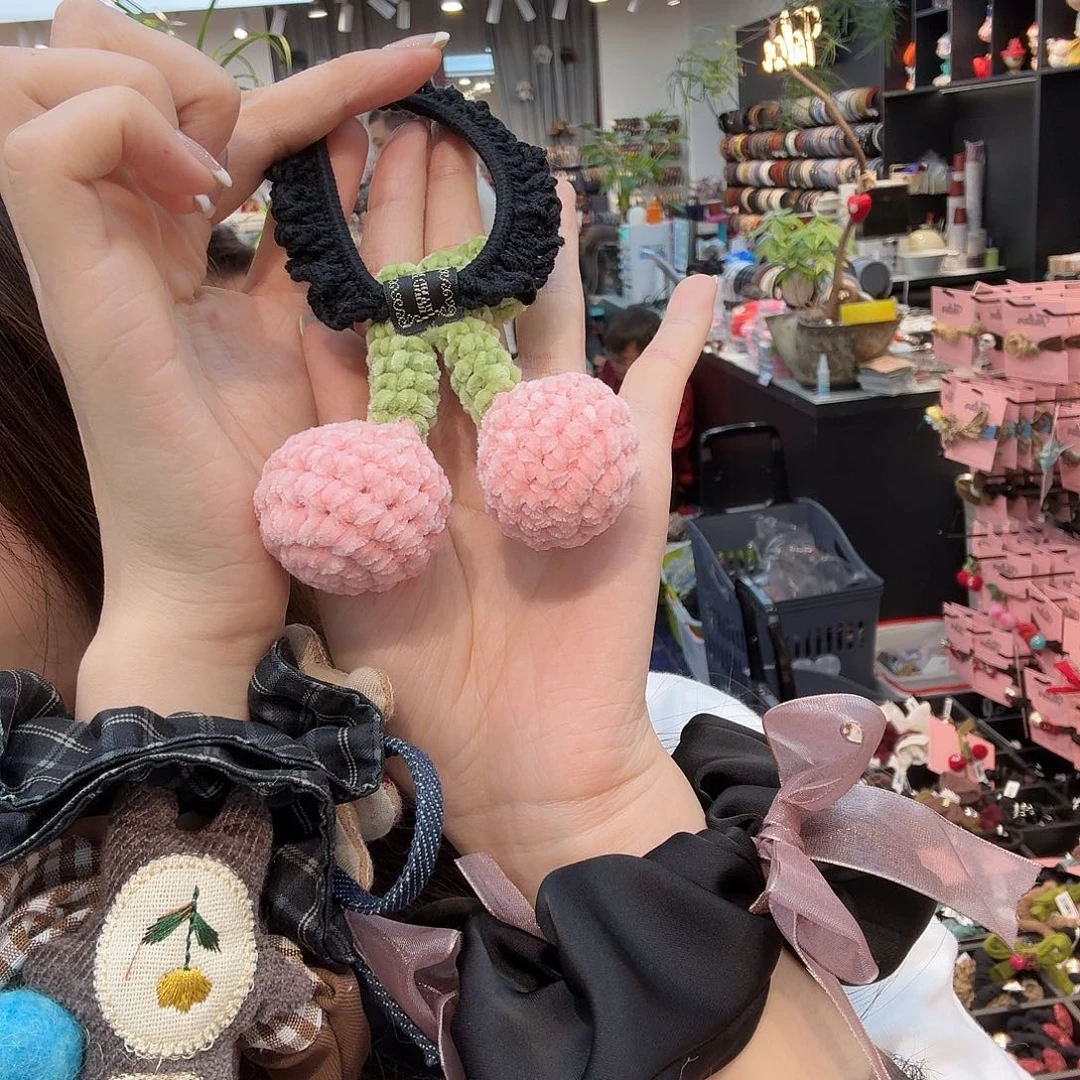 皮质非金属好看的发绳2001