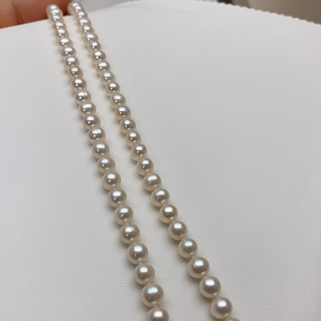 淡水珍珠手镯银S925镶嵌星**宝