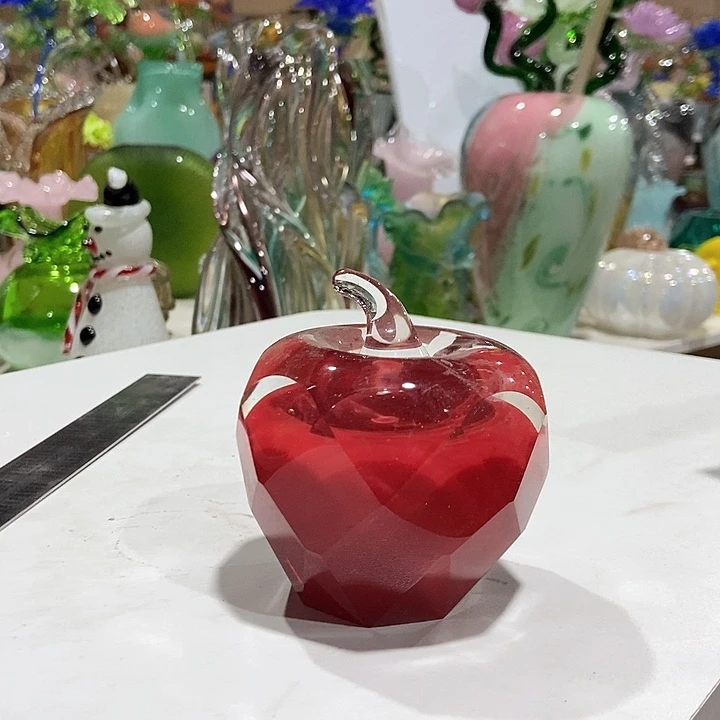 琉璃琉璃花瓶高10口8