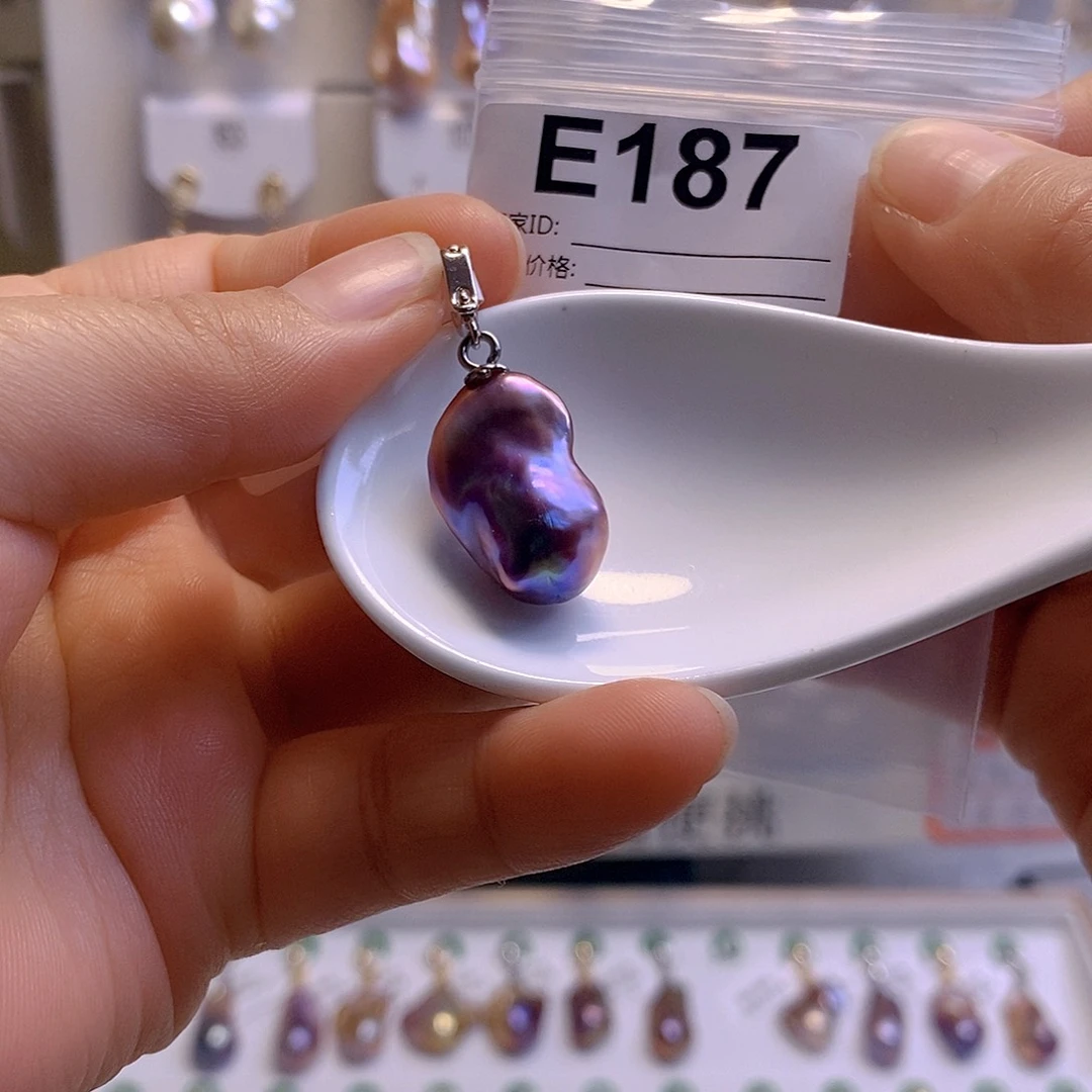 淡水珍珠颈饰银S925镶嵌