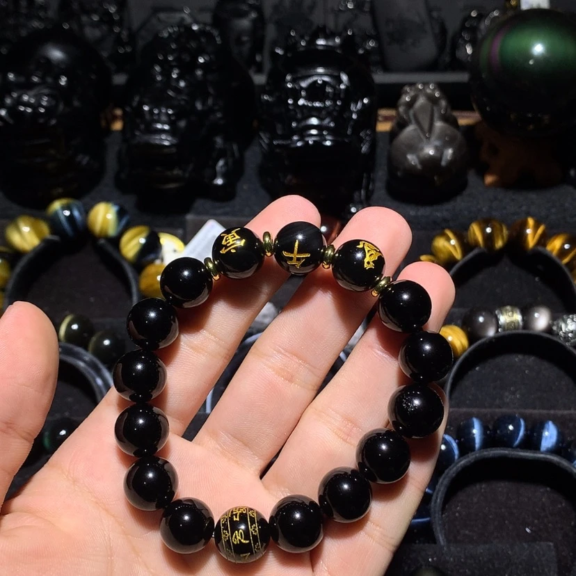 【闪购商品】未镶嵌黑曜岩珠宝奇石