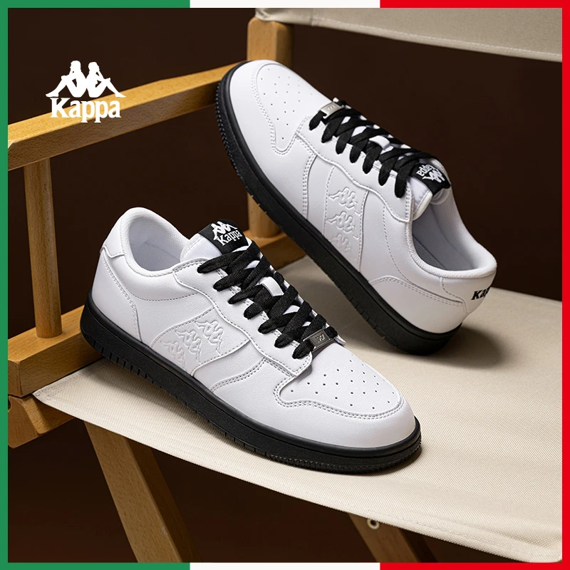 Kappa/卡帕简约休闲板鞋背靠背秋冬季时尚潮流轻便情侣潮鞋77CJ