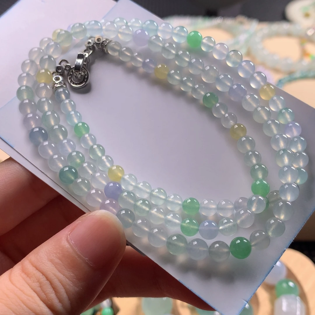 未镶嵌手链翡翠天然缅甸翡翠