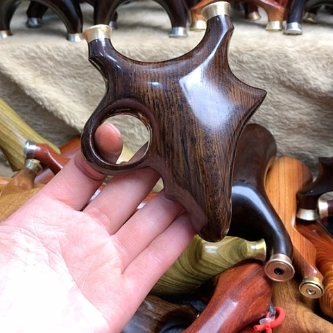 大果紫檀（缅甸花梨）快压黑左雀