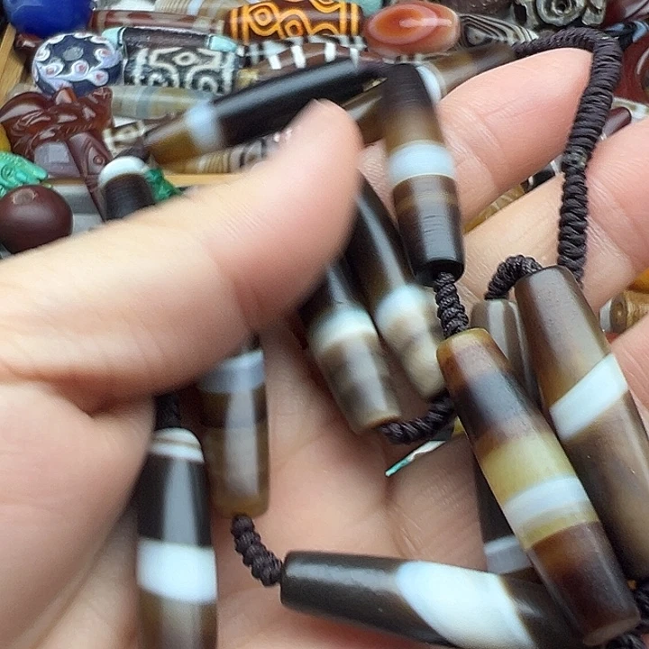玛瑙/玉髓合金颈饰