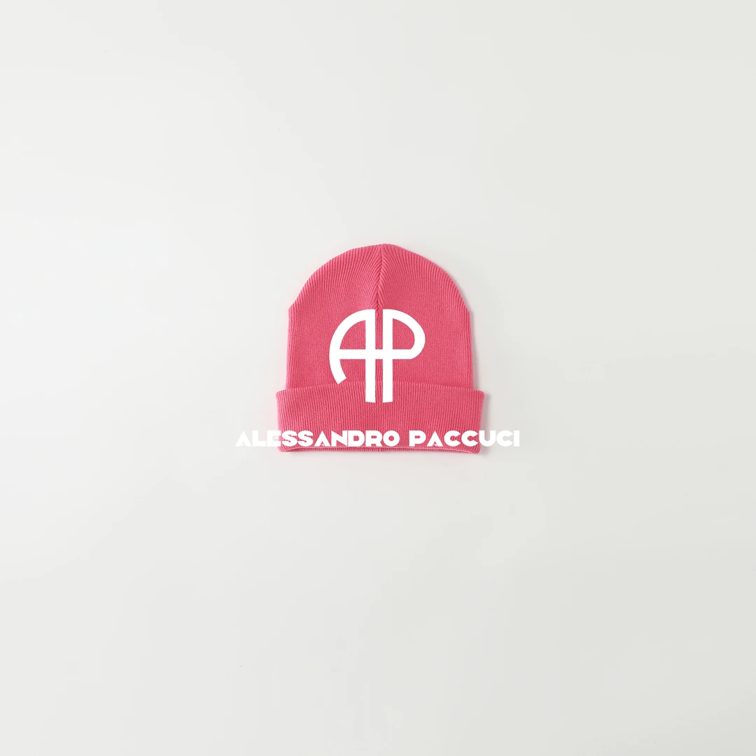 AP洛哥54116AM超细羊毛双层罗纹针织翻折多色时尚百搭保暖帽子