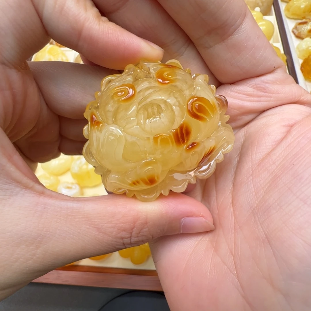 未镶嵌琥珀裸石蜜蜡