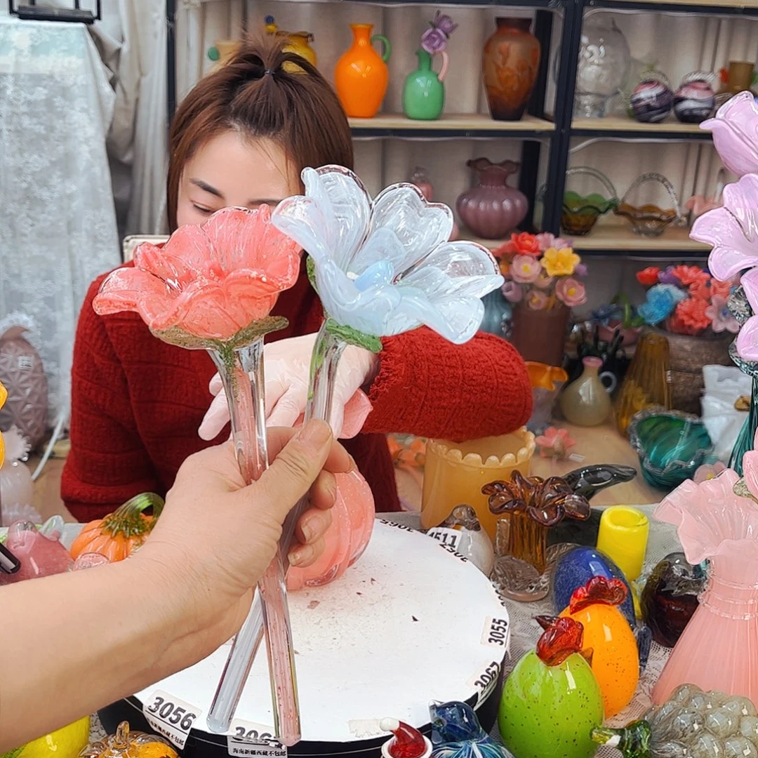 2短杆夜光不完美 福利家悦琉璃工艺品