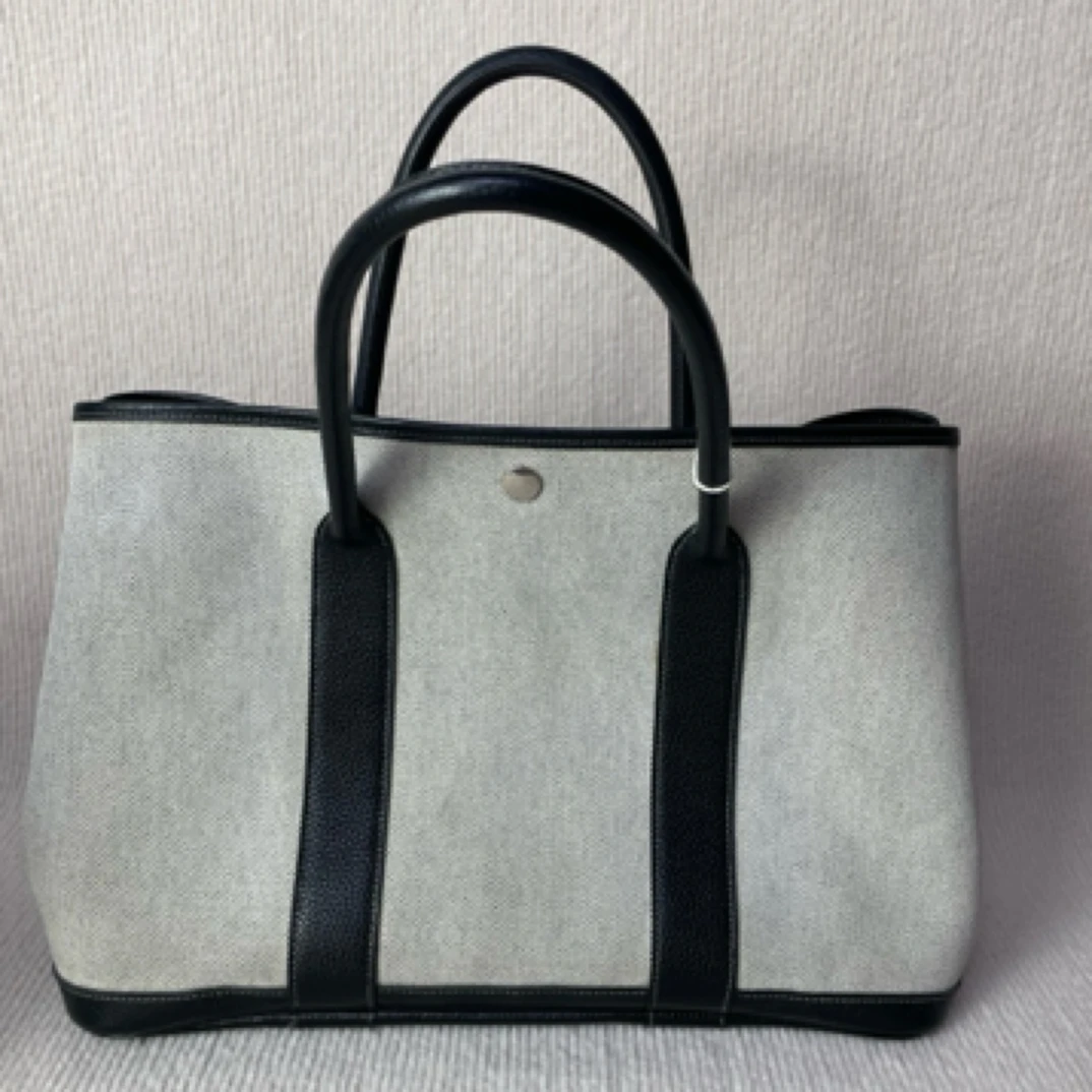 95新 Hermes/爱马仕 【文子姐专属】/D1449/熊猫爱马仕 花园单肩包