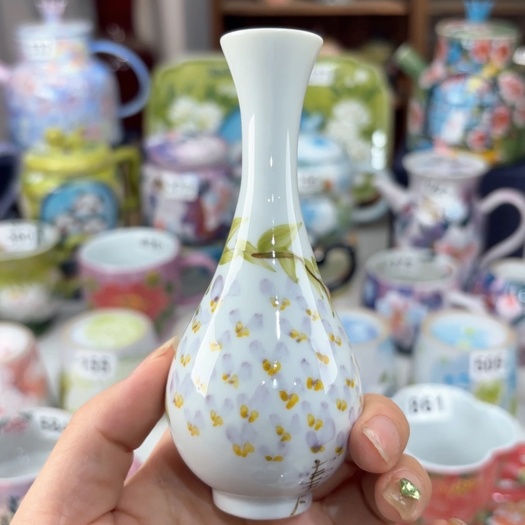 景德镇手绘高温釉下彩陶瓷茶具