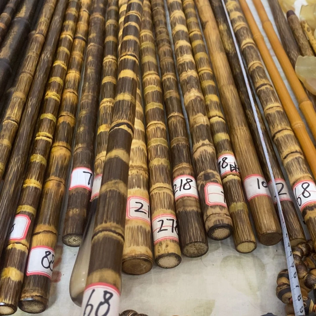 大*金丝竹手把实心竹手把件686868