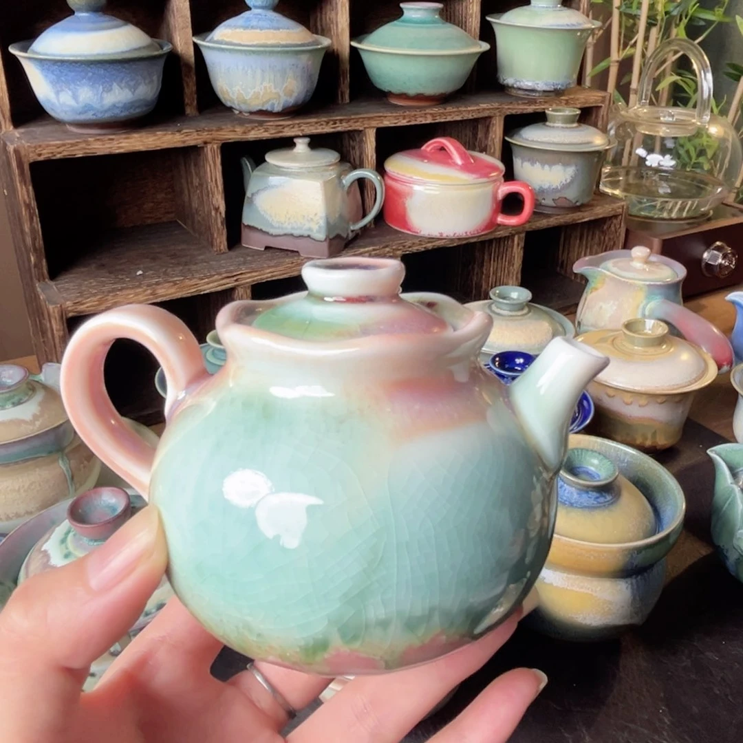 杯景德镇纯手工柴烧茶器