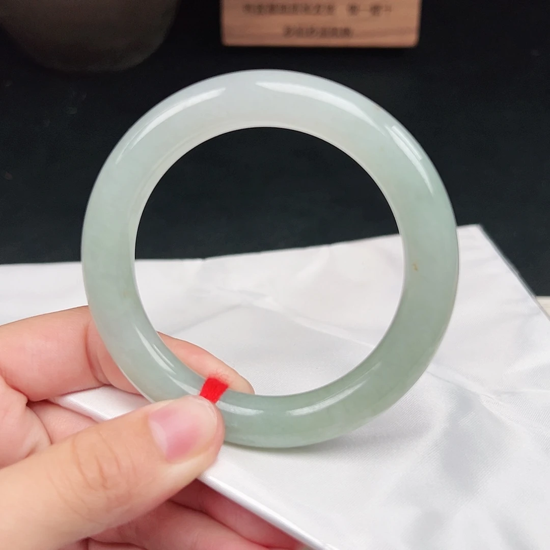 翡翠未镶嵌手镯g409-1-9