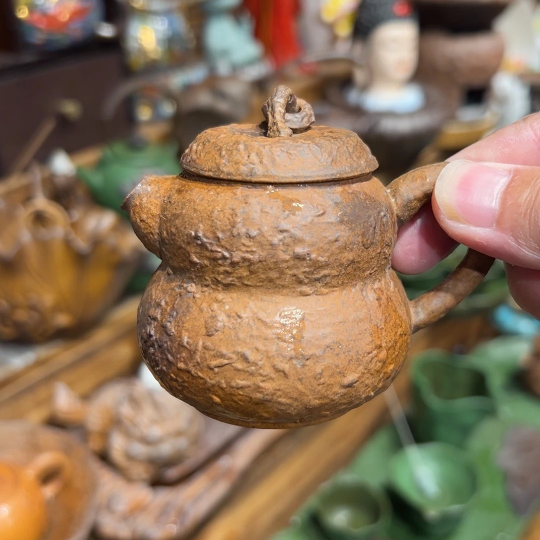 复古风格老陶泥系列茶盘茶具