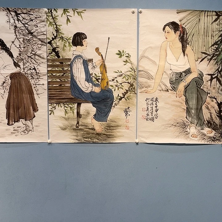 大***陆精品国画精品作品欣赏