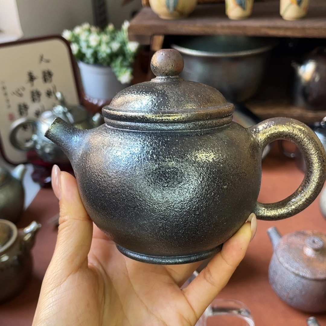 壶云南建水紫陶柴烧