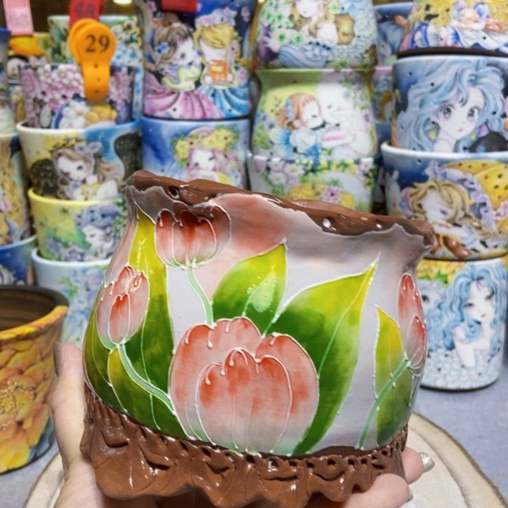 景德镇艺术手绘作品