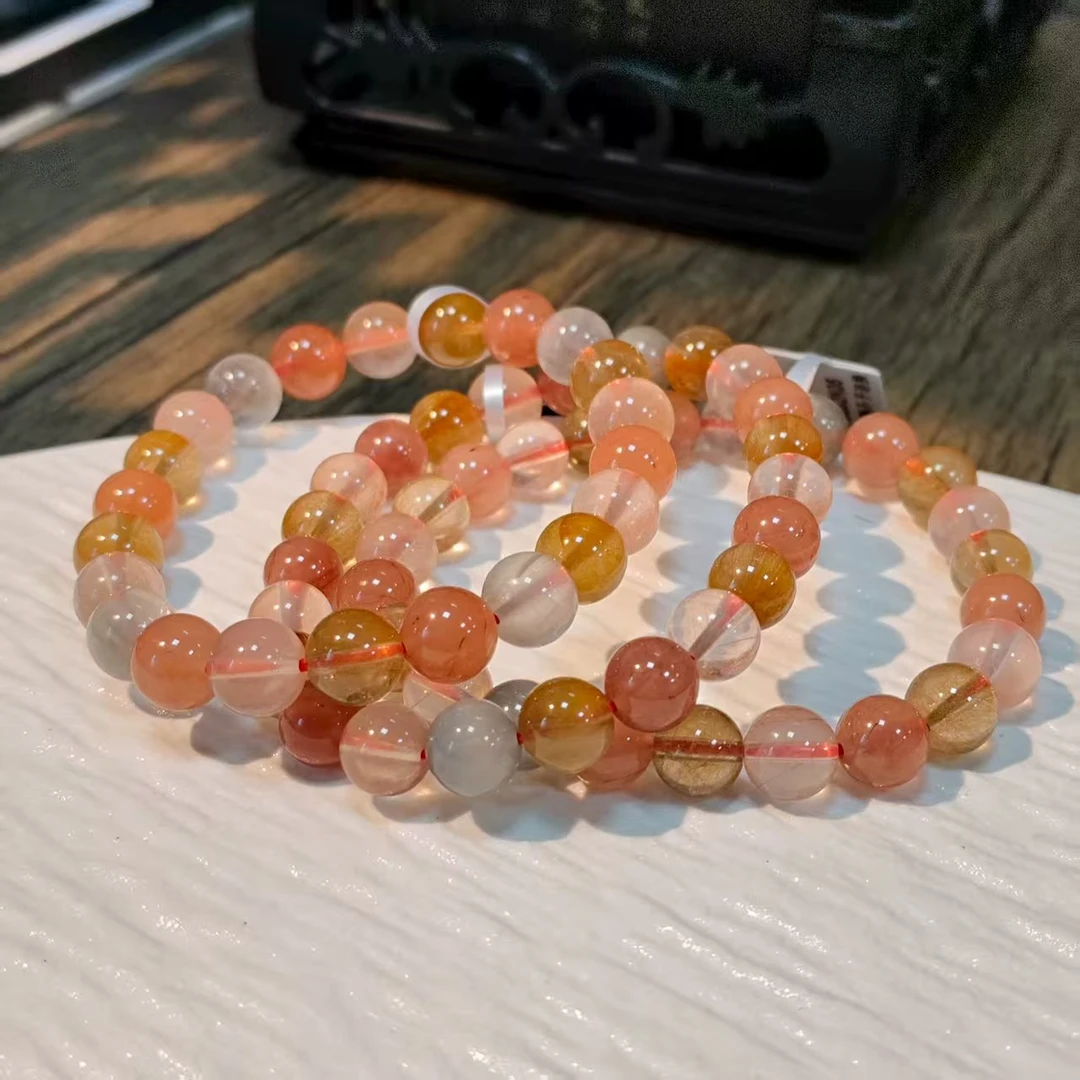 【书记甄选】彩兔毛单圈手链  多样式发一 约7mm XL1892