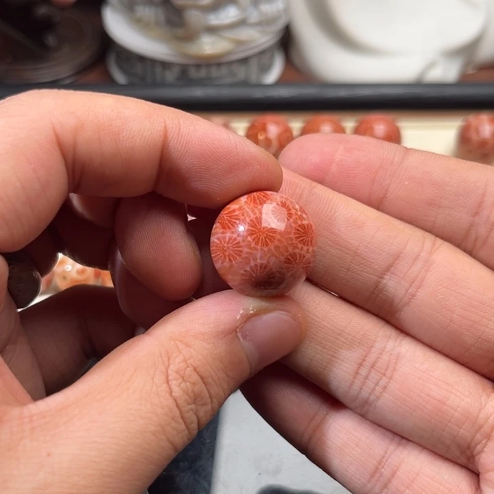 玛瑙/玉髓未镶嵌珠子硅化玉