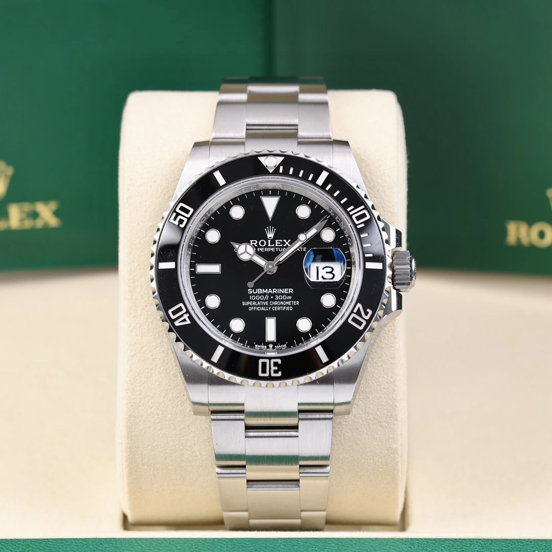 99新 Rolex/劳力士 126610 新款黑鬼 2025年8月保卡