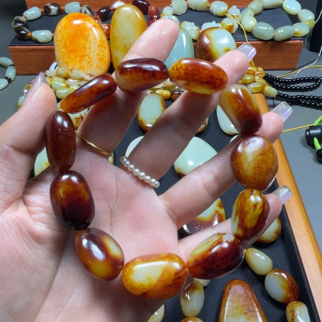 颈饰未镶嵌和田玉一***式