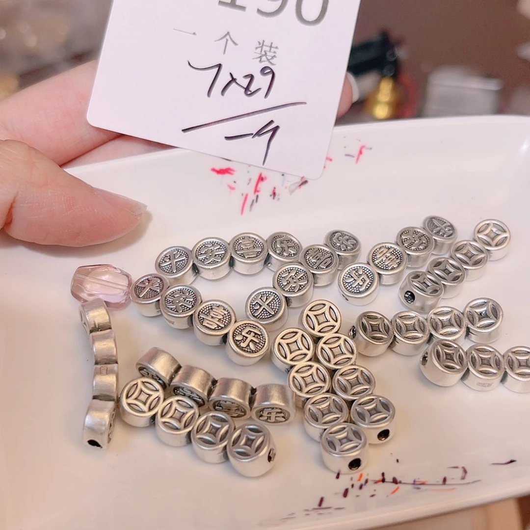 水晶珠宝半成品银S925镶嵌190