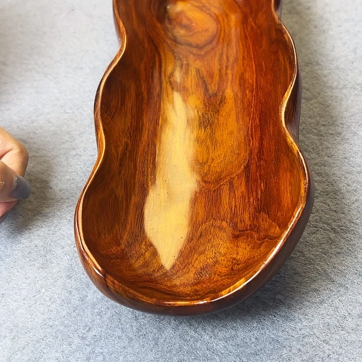 石*越南黄花梨果盘一个