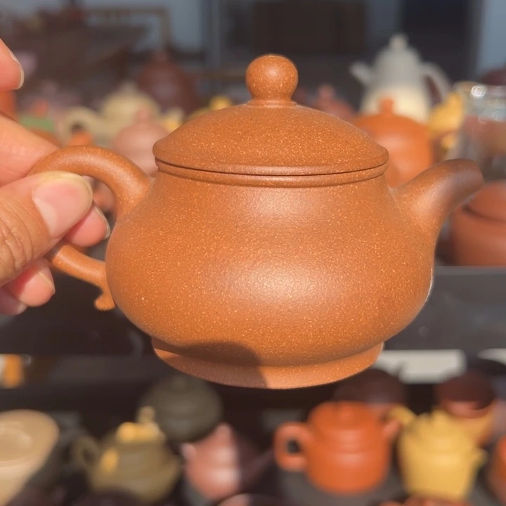 茶壶紫砂降坡潘壶150cc