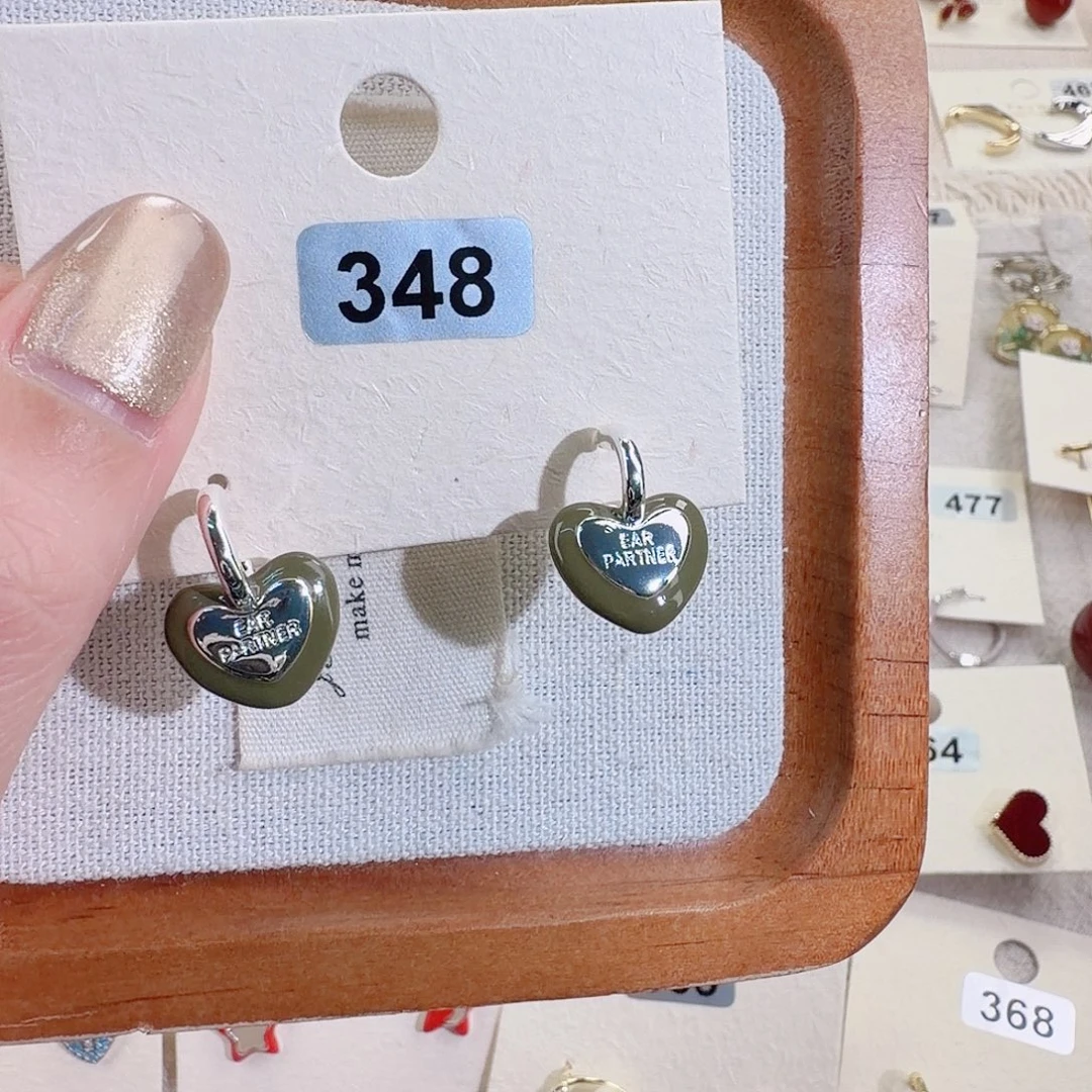 仿珍珠铜合金925银耳钉