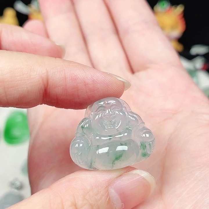 颈饰未镶嵌翡翠缅甸天然A货翡翠