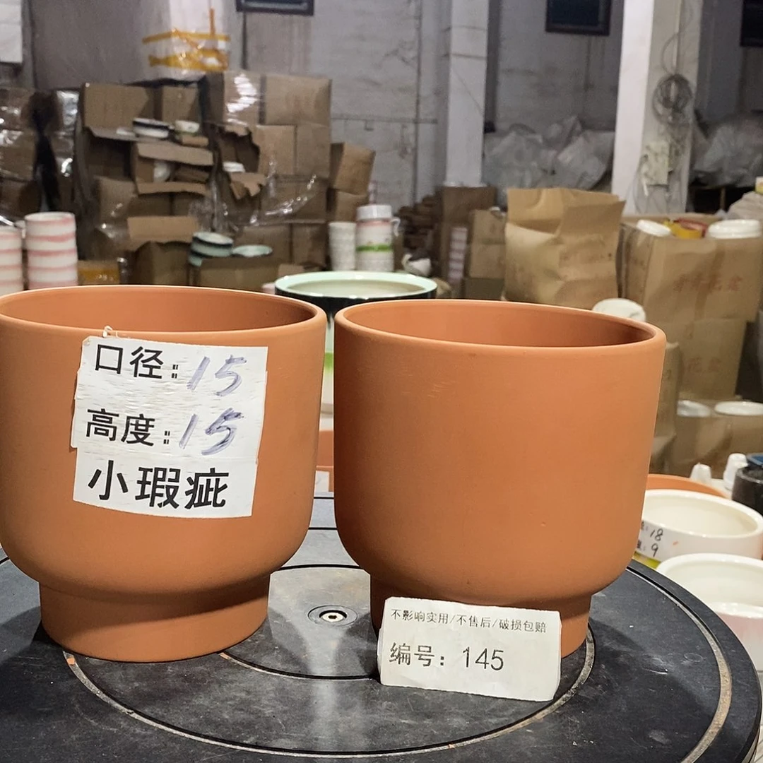 微瑕花盆-145-口15×15-2个