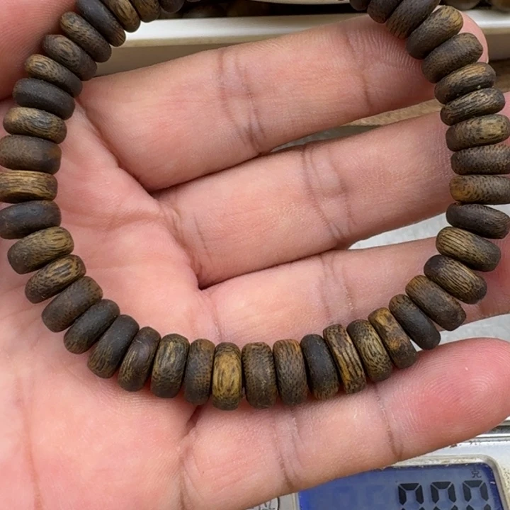 W****沉香手串张勺子手串8克
