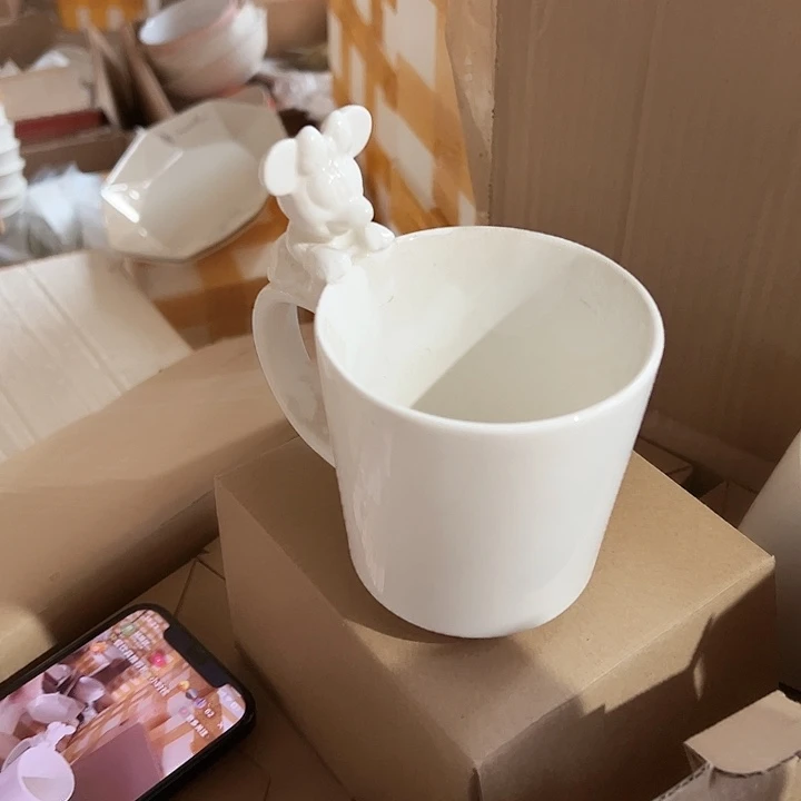 米奇杯2支 破损包赔不补发介意勿拍