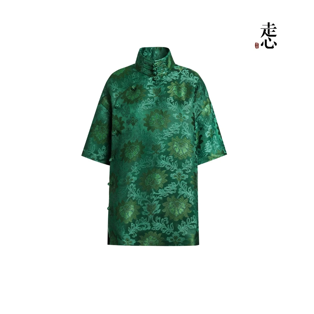 【走心非遗】香云纱宋锦开衫25Z25116929